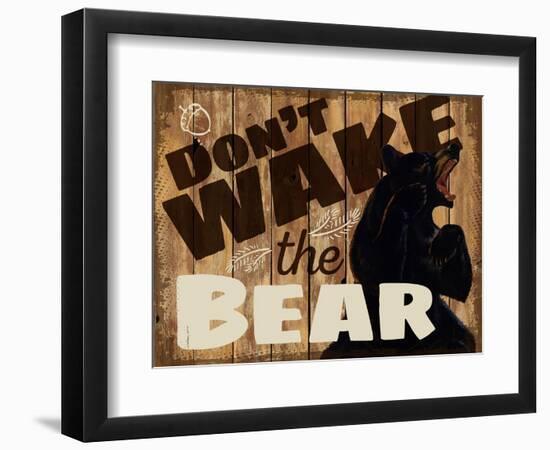 Wake the Bear-null-Framed Premium Giclee Print