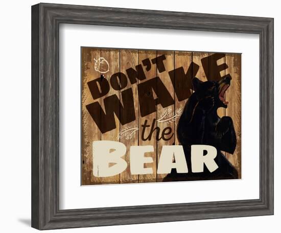 Wake the Bear-null-Framed Giclee Print