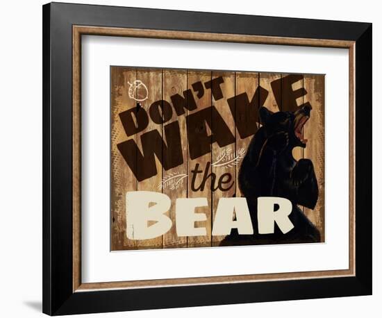 Wake the Bear-null-Framed Giclee Print