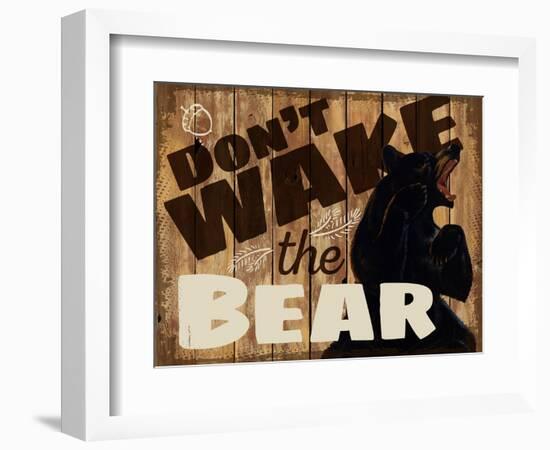 Wake the Bear-null-Framed Giclee Print