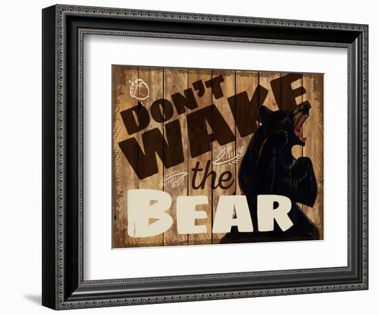 Wake the Bear-null-Framed Giclee Print