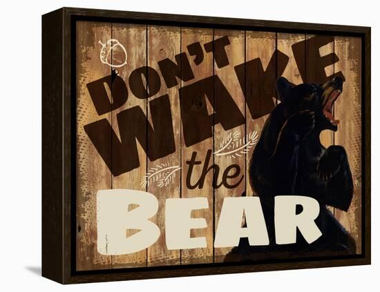 Wake the Bear-null-Framed Premier Image Canvas