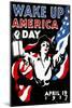 Wake Up America Day, 1917-James Montgomery Flagg-Mounted Giclee Print