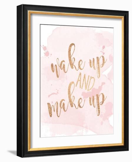 Wake Up And Make Up-Anna Quach-Framed Art Print