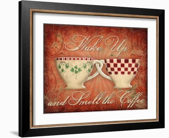 Wake Up and Smell the Coffee-Kate Ward Thacker-Framed Giclee Print