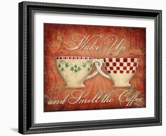 Wake Up and Smell the Coffee-Kate Ward Thacker-Framed Giclee Print