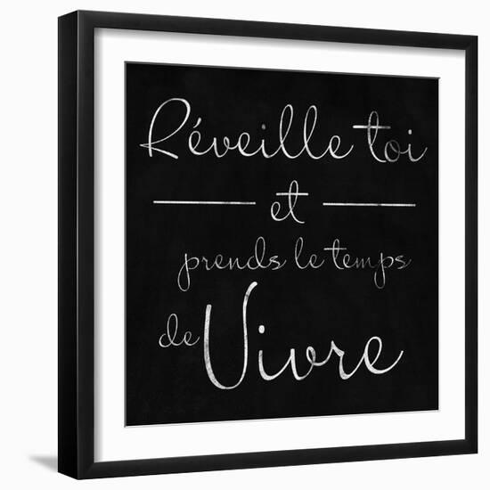 Wake Up (French)-Sd Graphics Studio-Framed Art Print