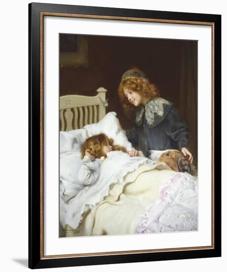 Wake Up! It's Christmas Morning!-Arthur Elsley-Framed Premium Giclee Print