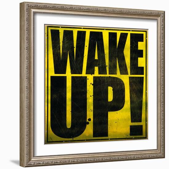 Wake Up!-Daniel Bombardier-Framed Giclee Print