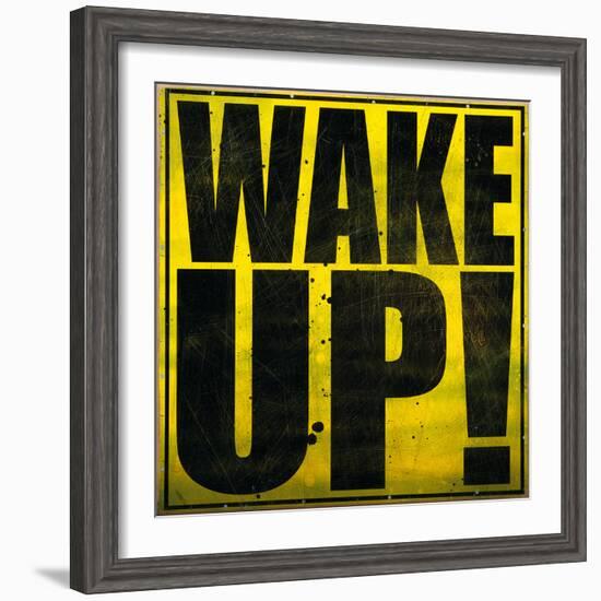 Wake Up!-Daniel Bombardier-Framed Giclee Print