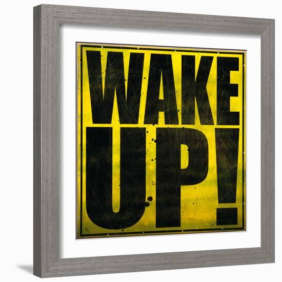 Wake Up!-Daniel Bombardier-Framed Giclee Print