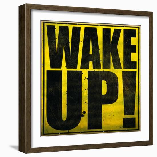 Wake Up!-Daniel Bombardier-Framed Giclee Print