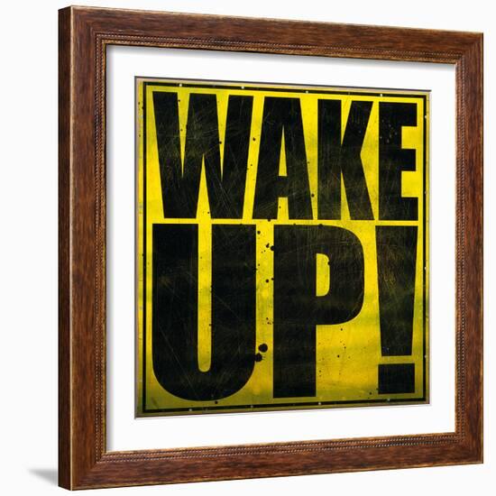 Wake Up!-Daniel Bombardier-Framed Giclee Print