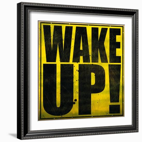 Wake Up!-Daniel Bombardier-Framed Giclee Print