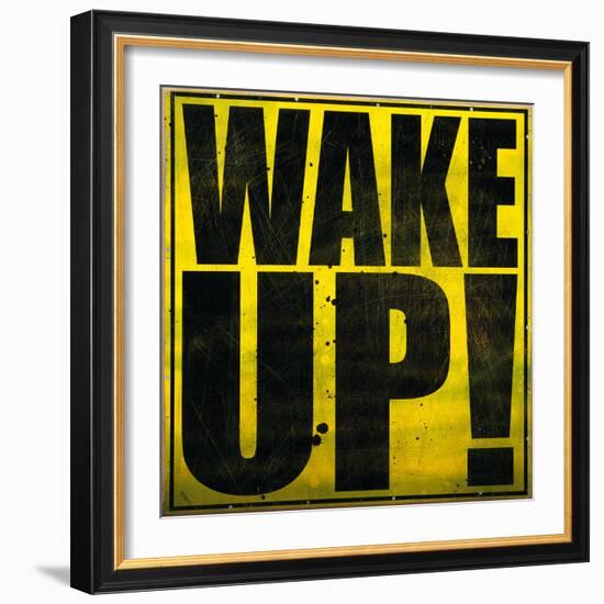 Wake Up!-Daniel Bombardier-Framed Giclee Print