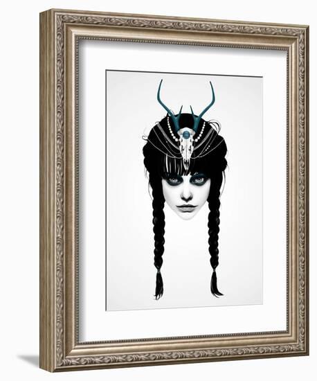 Wakeful Warrior-Ruben Ireland-Framed Art Print