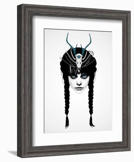 Wakeful Warrior-Ruben Ireland-Framed Art Print