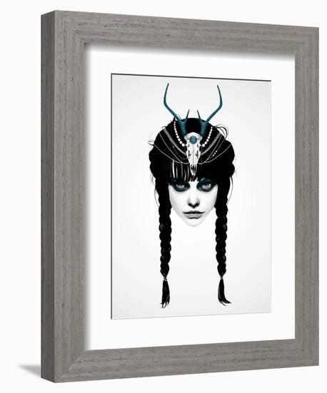 Wakeful Warrior-Ruben Ireland-Framed Art Print