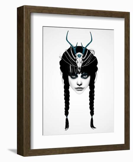 Wakeful Warrior-Ruben Ireland-Framed Art Print