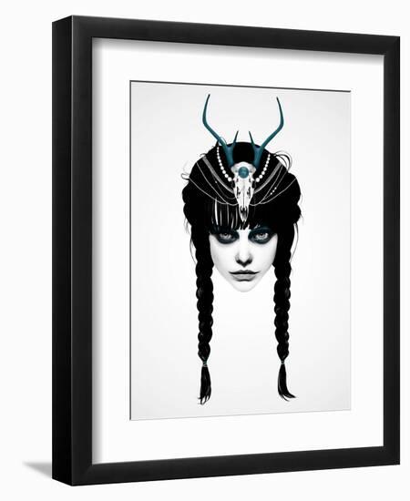 Wakeful Warrior-Ruben Ireland-Framed Art Print