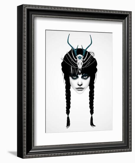 Wakeful Warrior-Ruben Ireland-Framed Art Print