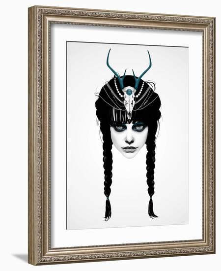 Wakeful Warrior-Ruben Ireland-Framed Art Print