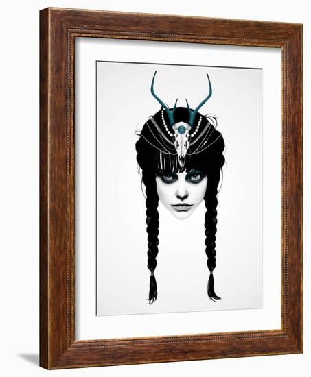 Wakeful Warrior-Ruben Ireland-Framed Art Print