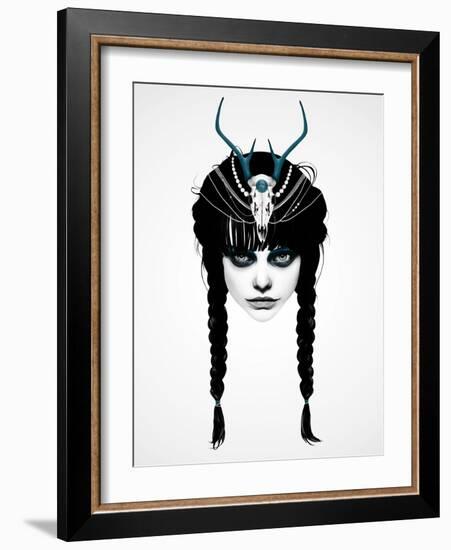 Wakeful Warrior-Ruben Ireland-Framed Art Print