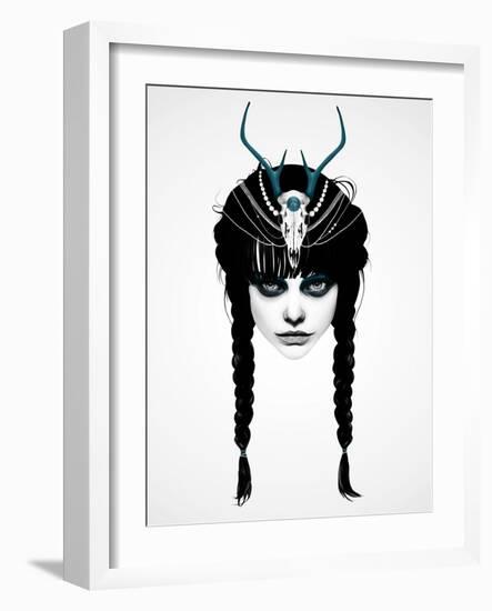 Wakeful Warrior-Ruben Ireland-Framed Art Print