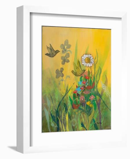 Waking Up with Sunshine-Robin Maria-Framed Art Print