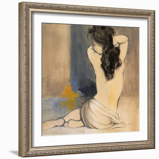 Waking Woman I (Blue)-Lanie Loreth-Framed Art Print