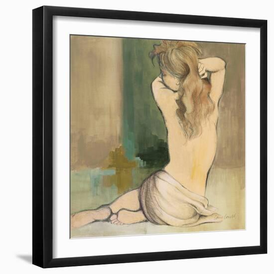 Waking Woman I (Green)-Lanie Loreth-Framed Art Print