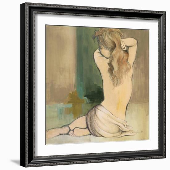 Waking Woman I (Green)-Lanie Loreth-Framed Art Print