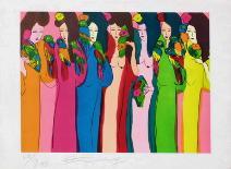 Femmes aux perroquets-Walasse Ting-Limited Edition