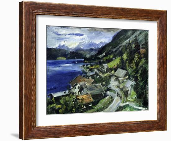 Walchensee, 1920-Lovis Corinth-Framed Giclee Print