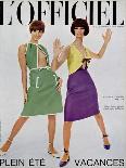 L'Officiel, June 1965 - Robes de Guy Laroche en Toile de Lin de Moreau-Walcott-Premium Giclee Print