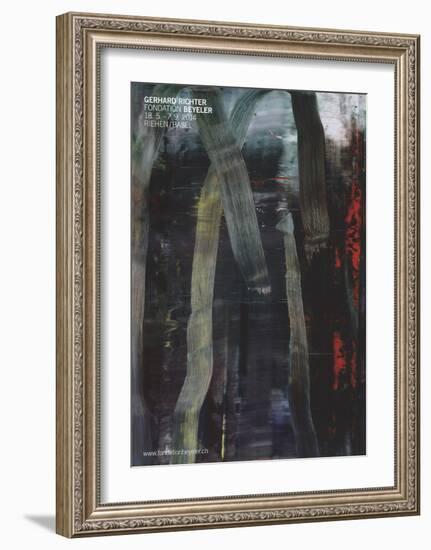 Wald (Forest)-Gerhard Richter-Framed Art Print