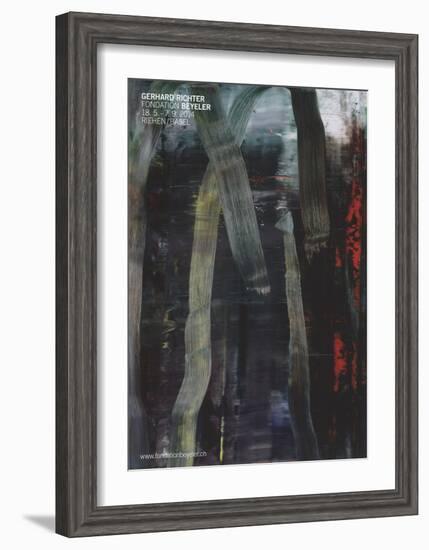 Wald (Forest)-Gerhard Richter-Framed Art Print