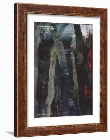 Wald (Forest)-Gerhard Richter-Framed Art Print