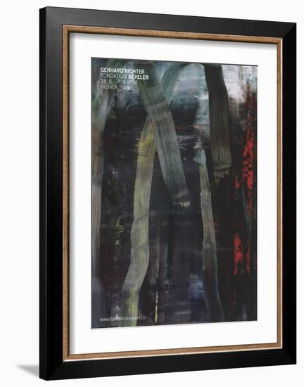 Wald (Forest)-Gerhard Richter-Framed Art Print