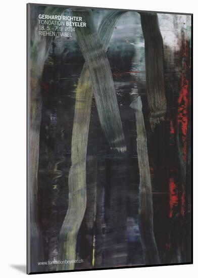 Wald (Forest)-Gerhard Richter-Mounted Art Print