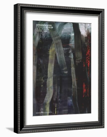 Wald (Forest)-Gerhard Richter-Framed Art Print