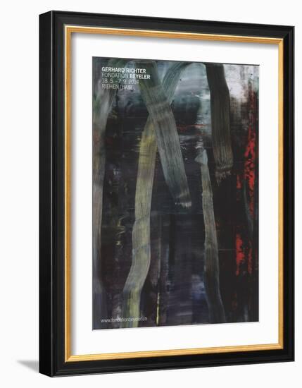 Wald (Forest)-Gerhard Richter-Framed Art Print