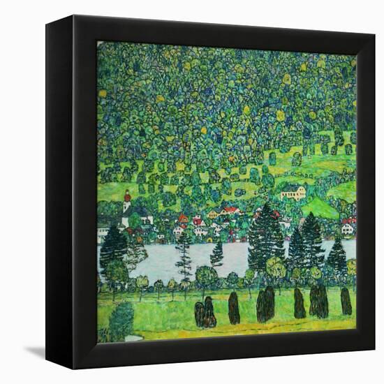 Waldabhang in Unterach Am Attersee, 1917, Slope in a Forest on Atterse-Lake-Gustav Klimt-Framed Premier Image Canvas