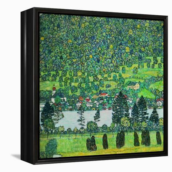 Waldabhang in Unterach Am Attersee, 1917, Slope in a Forest on Atterse-Lake-Gustav Klimt-Framed Premier Image Canvas