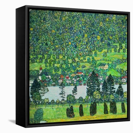 Waldabhang in Unterach Am Attersee, 1917, Slope in a Forest on Atterse-Lake-Gustav Klimt-Framed Premier Image Canvas