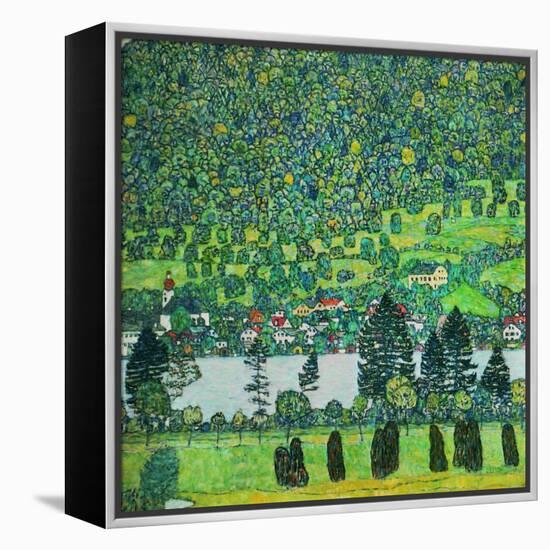 Waldabhang in Unterach Am Attersee, 1917, Slope in a Forest on Atterse-Lake-Gustav Klimt-Framed Premier Image Canvas