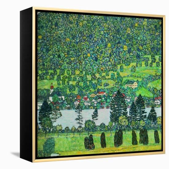 Waldabhang in Unterach Am Attersee, 1917, Slope in a Forest on Atterse-Lake-Gustav Klimt-Framed Premier Image Canvas