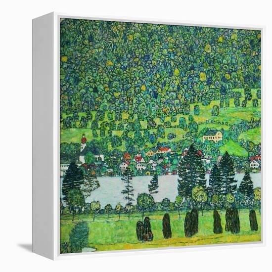 Waldabhang in Unterach Am Attersee, 1917, Slope in a Forest on Atterse-Lake-Gustav Klimt-Framed Premier Image Canvas