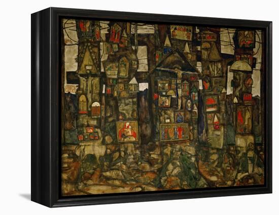 Waldandacht (Shrines in the Wood), 1915-Egon Schiele-Framed Premier Image Canvas